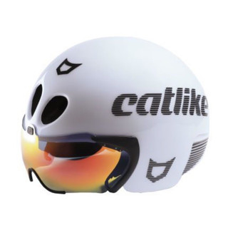 快速出貨 [全新] Catlike Rapid Tri 三鐵專用 計時帽 單車帽 白色M號 Ironman鐵人CT安全帽