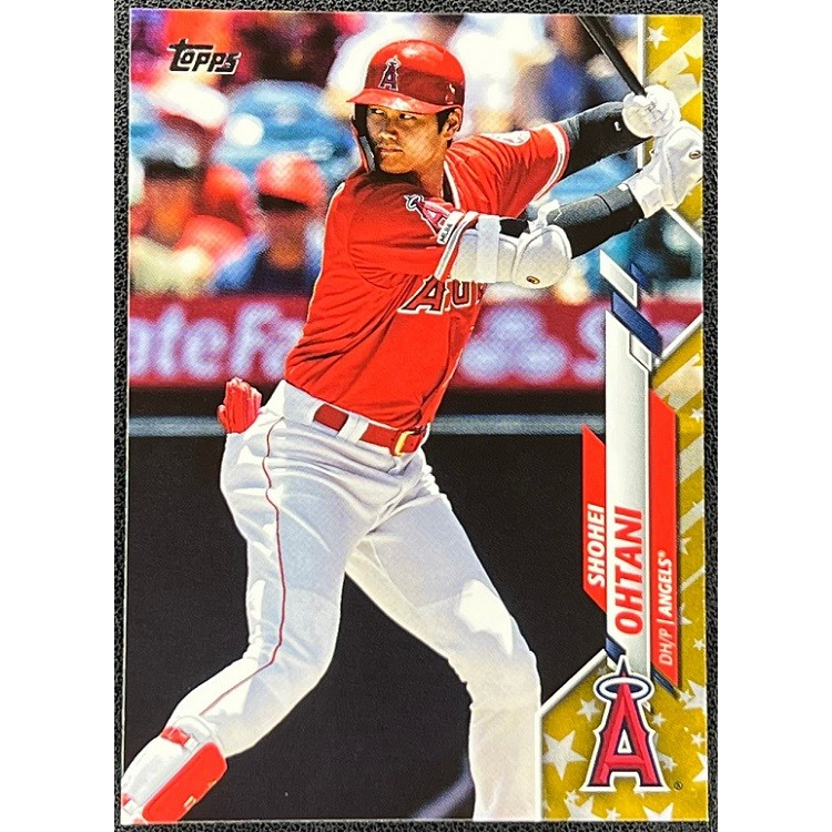 MLB 球員卡 美國職棒 Shohei Ohtani 大谷翔平 2020 Topps Gold Stars