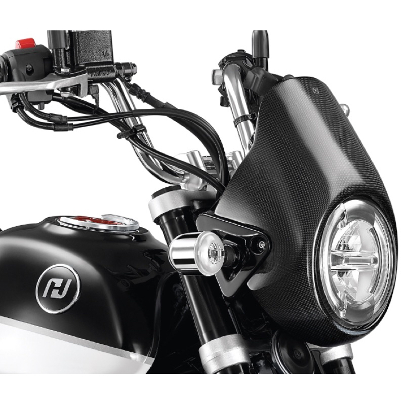 二手美品 H2C monkey 125 卡夢 大燈罩 風鏡 頭罩 Honda
