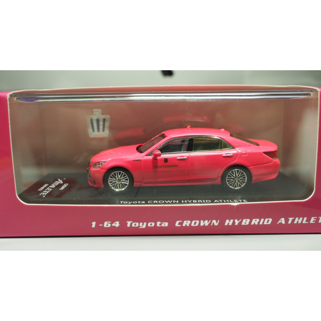Speed GT 1/64 Toyota CROWN 皇冠 粉紅色 日本計程車