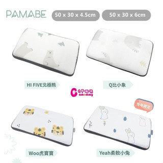 PAMABE 4D兒童水洗透氣枕【贈-無紡布提袋】