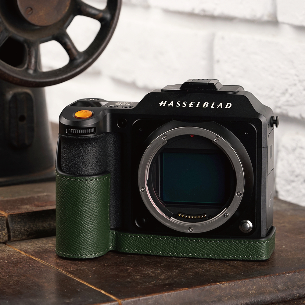 【Martin Duke 】  Hasselblad X2D 100C 開底真皮底座 牛皮 快拆電池 相機包