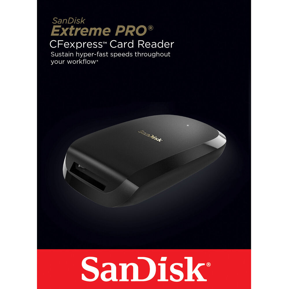 [博凱光學] SanDisk 至尊超極速 Extreme PRO CFexpress Type B 讀卡器 哈蘇 X2D