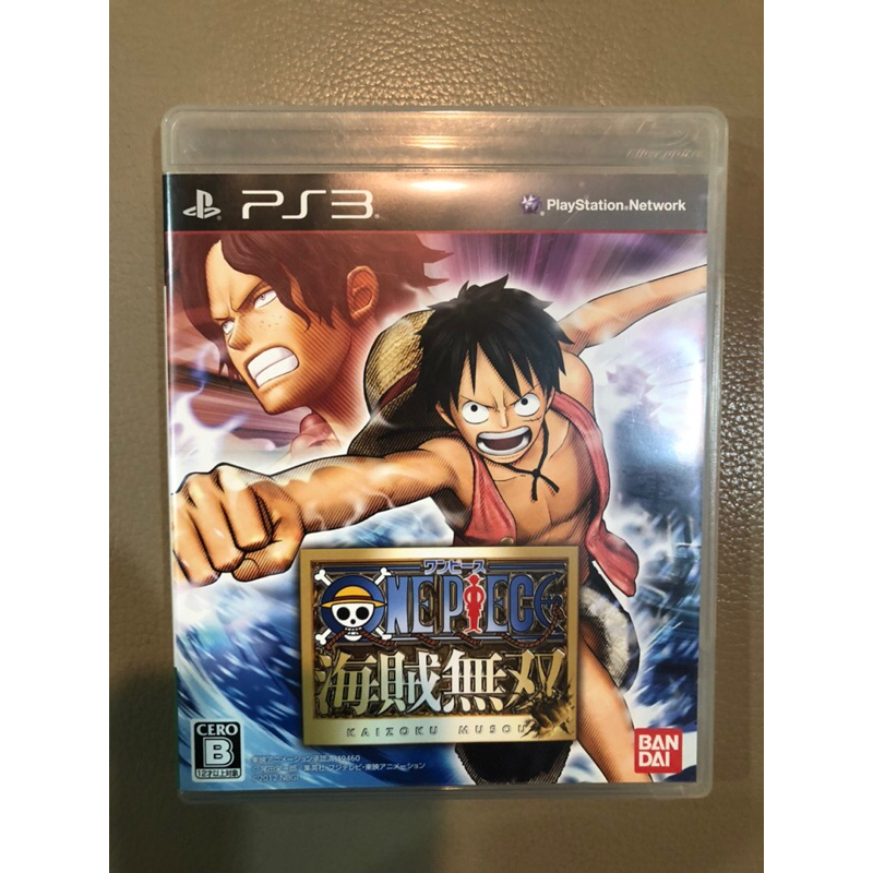二手良品 PS3 遊戲片 海賊無雙 One Piece 光碟無割傷 實品拍攝 中和 板橋 可面交