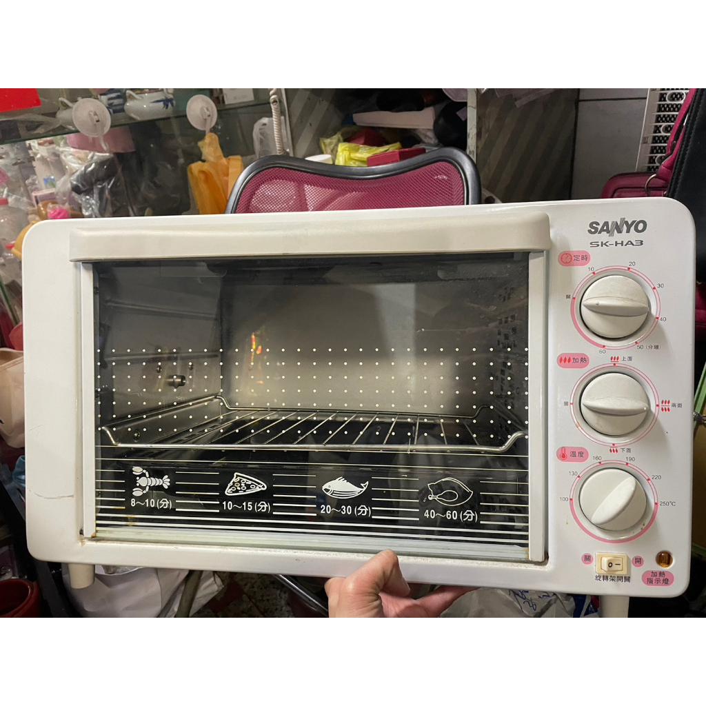 【吉兒二手商店】SANYO 三洋旋風電烤箱 SK-HA3