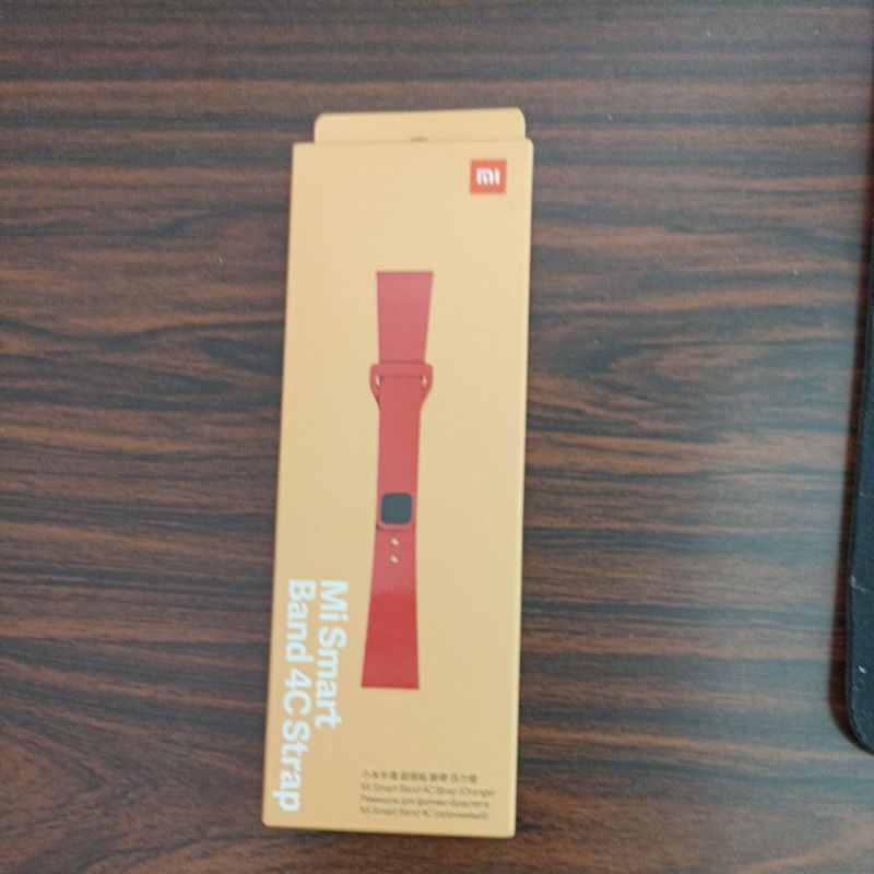 小米手環超值版 腕帶 台灣小米貨 全新未拆 Mi Smart Band 4C Strap 橘色 (絕版品) 台中市可自取