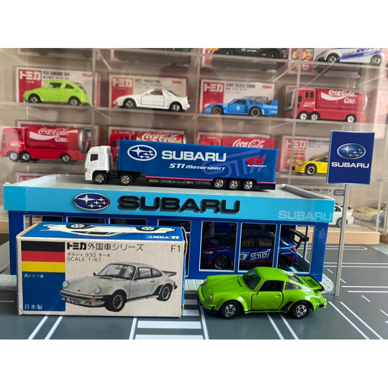 TOMICA NO.F1-2-8 PORSCHE 930 TURBO 極稀有日製青盒