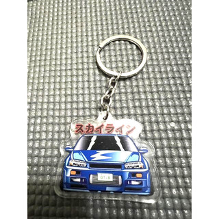 NISSAN SKYLINE R34 GTR 鑰匙圈