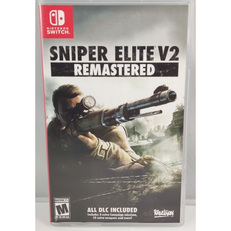 NS Switch《狙擊之神 V2 重製版 Sniper Elite V2 Remastered》中英日文美版
