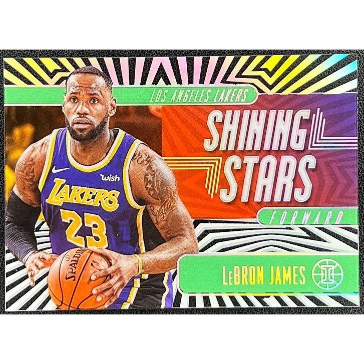 NBA 球員卡 Lebron James 2019-20 Illusions Shining Stars Emerald