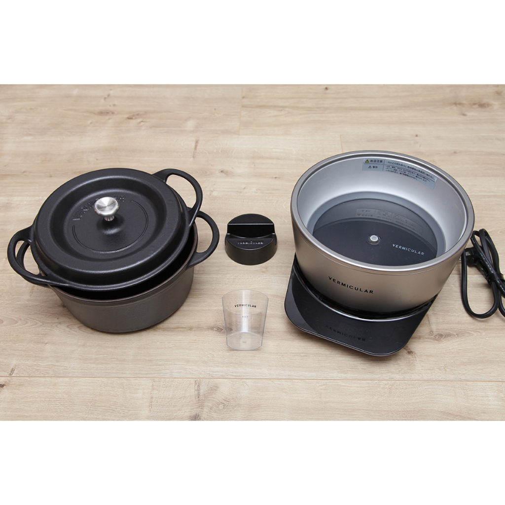 IH爐本體 小V鍋 VERMICULAR RICEPOT + OVEN POT ROUND 22CM 日本製 IH電子爐