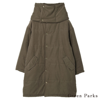 Green Parks 附圍脖保暖長版夾克外套(6P17L0Z1200)