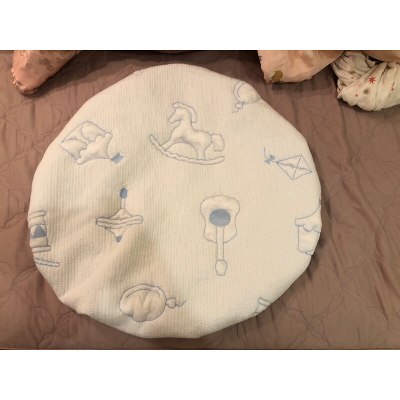 Hugsie 寶寶秀秀枕套【枕套單售】寶貝藍#寶寶枕套