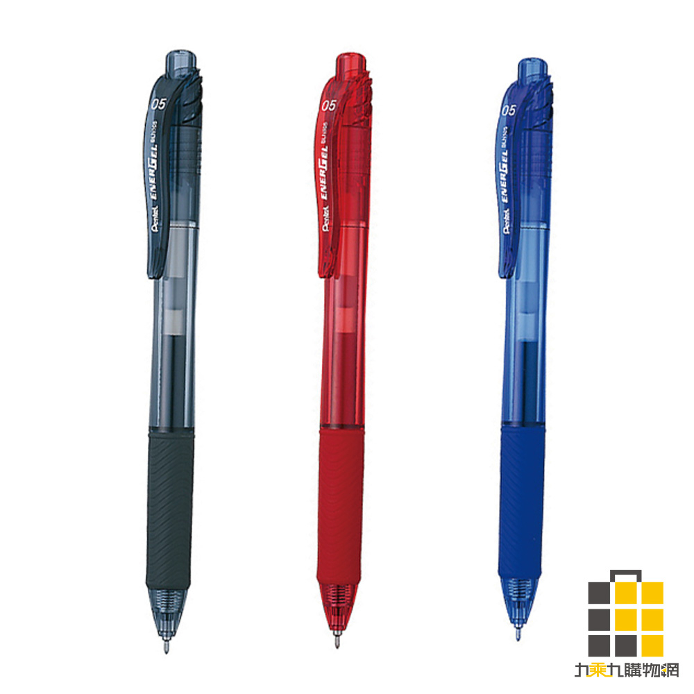 Pentel︱飛龍 ENERGEL X 鋼珠筆0.5mm BLN105【九乘九文具】簽名筆 圓珠筆 簽約筆 書寫筆 藍筆