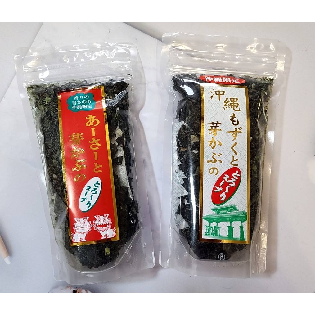 現貨 日本 沖繩限定沖泡式海帶芽 85g  非素食