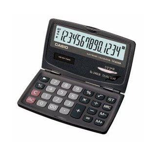 CASIO 卡西歐 14位數 國家考試專用機 商務 折疊型 計算機 /臺 SL-240LB