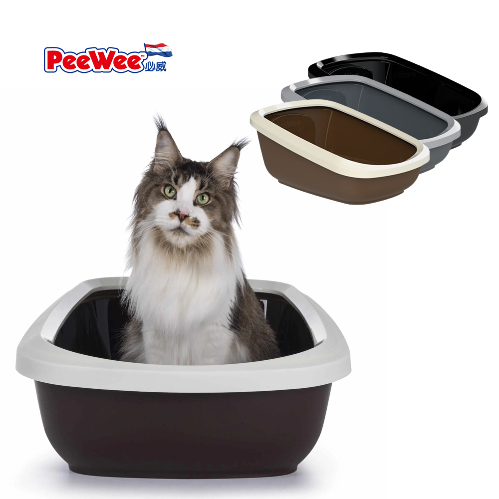 PeeWee 必威 荷蘭 加大無罩式貓便盆 PW-E430 貓砂盆『寵喵量販店』