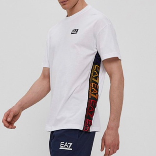 ✴Sparkle歐美精品✴ EA7 Emporio Armani 側身logo串標短袖上衣T恤 素T 短T 現貨真品