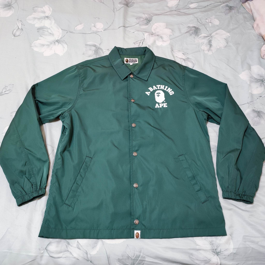 A BATHING APE BAPE COLLEGE COACH JACKET 教練外套