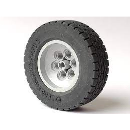 &lt;樂高人偶小舖&gt;正版樂高LEGO 灰色 86652+32019 Φ62.4x20mm 輪胎組 輪框 胎皮 車輪 科技