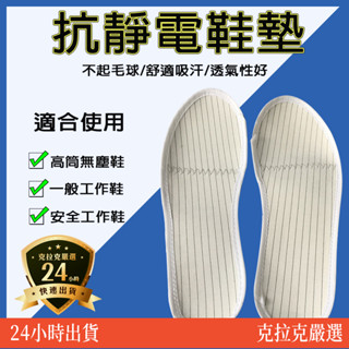 【在地臺南近南科】抗靜電鞋墊 無塵鞋鞋墊 無塵室鞋墊 36~46 尺寸齊全 無塵室專用 耐磨 耐穿 鞋墊 工作鞋墊