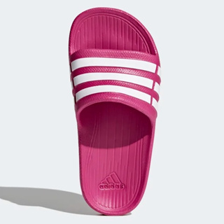 Adidas 中 大 童防水拖鞋 舒適好穿 海邊游泳 居家室外 快乾 桃紅色 G06797