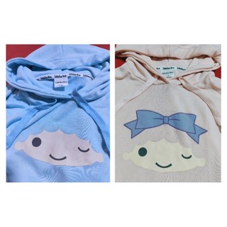 🌟正品🌟稀有🇯🇵日單Sanrio三麗鷗Little twin stars💖雙子星kiki & Lala💙帽T上衣情侶裝