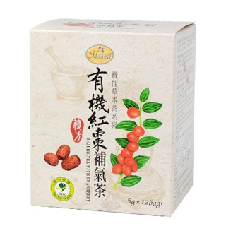 【雄讚購物】曼寧花草茶-有機紅棗補氣茶、有機枸杞明采茶12入 / 盒