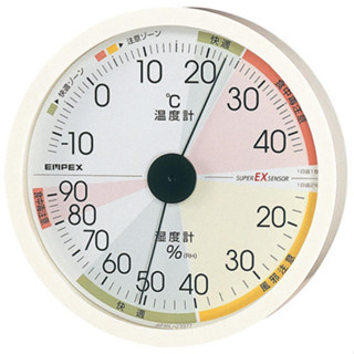 【94iJapan】代購~日本境內販售商品 日本製 EMPEX高精度 室內用壁掛式溫濕度計 溫度/溼度計 EX-2821
