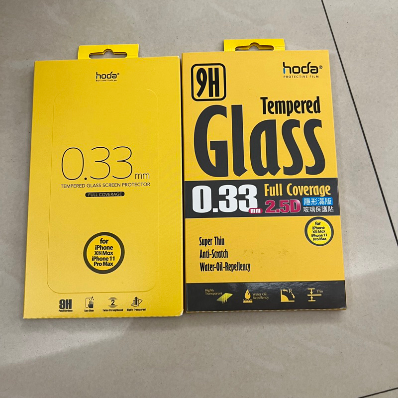 全新轉售 Hoda xsmax iphone11promax 滿版玻璃保護貼 窄黑邊 ixs max i11 max