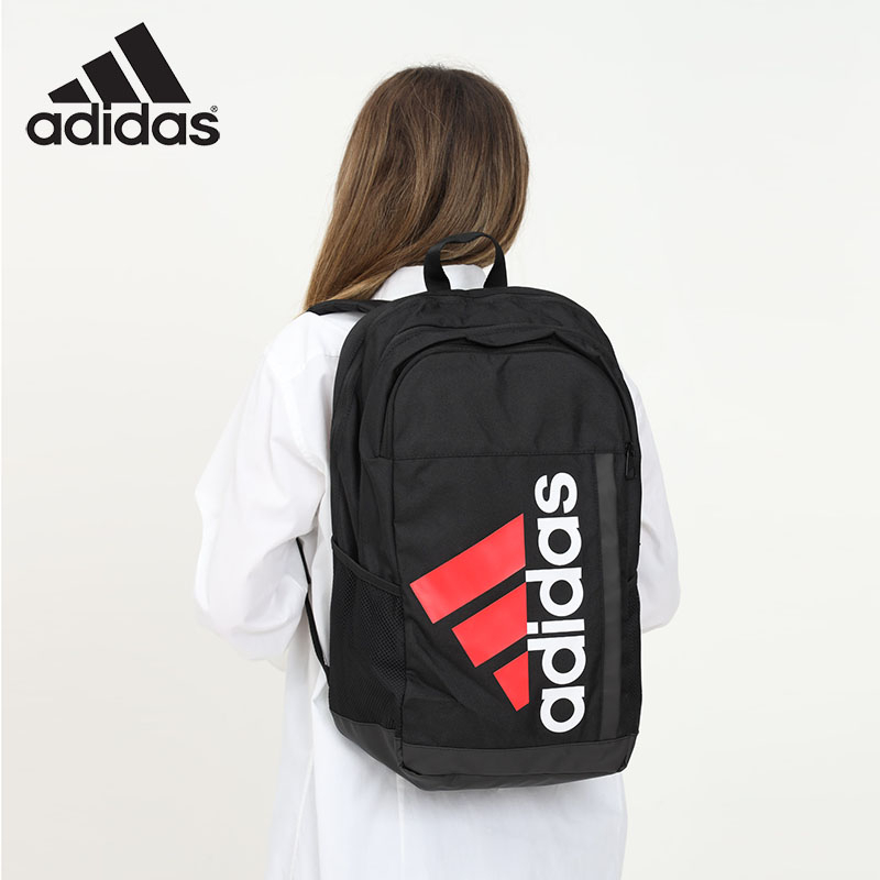 adidas 防潑水尼龍男女雙肩包後背包學生書包休閒背包電腦包