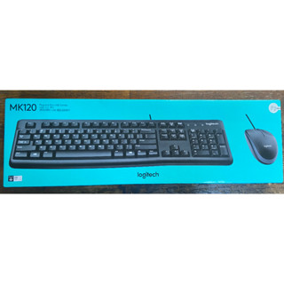 新莊 內湖 含稅自取價490元 羅技 logitech 有線滑鼠鍵盤組 MK120 繁體中文 臺灣公司貨 超取限2組