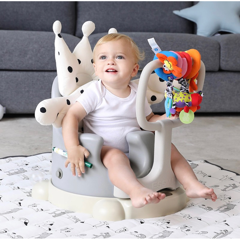 [🌹小花왔어預購]韓國essian 多功能 寶寶餐椅 嬰兒椅 學步車 學習椅 攜帶式餐椅 高腳椅