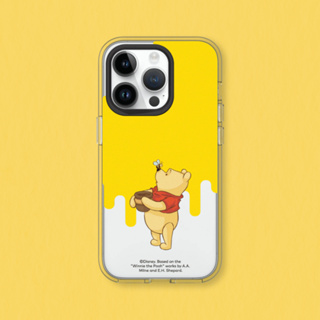 犀牛盾 適用iPhone Clear透明防摔手機殼∣迪士尼100週年系列/小熊維尼-滿滿的蜂蜜