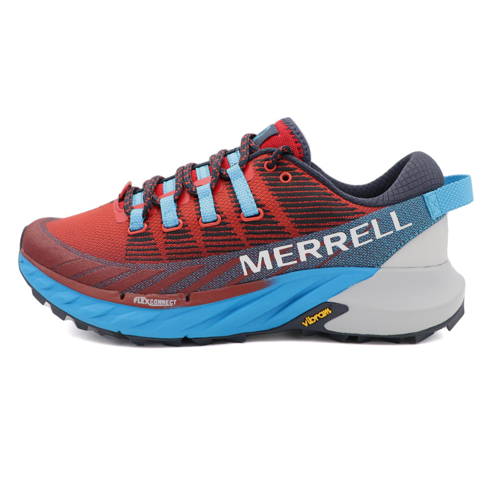 Merrell 紅藍 低筒 止滑 黃金大底 戶外 健走 慢跑鞋 男款 B3656【新竹皇家 ML067463】