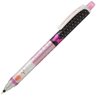 經典款 日本製 Minnie 米妮 自動旋轉鉛筆 kurutoga 自動鉛筆 三菱UNI kuru toga 0.5mm