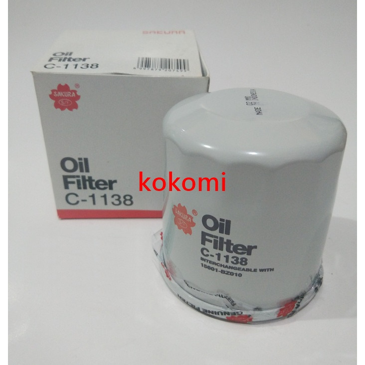 現貨 台灣 TOYOTA TOWN ACE 專用 機油濾芯 SAKURA FILTER C-1138 機油濾清器 機油芯