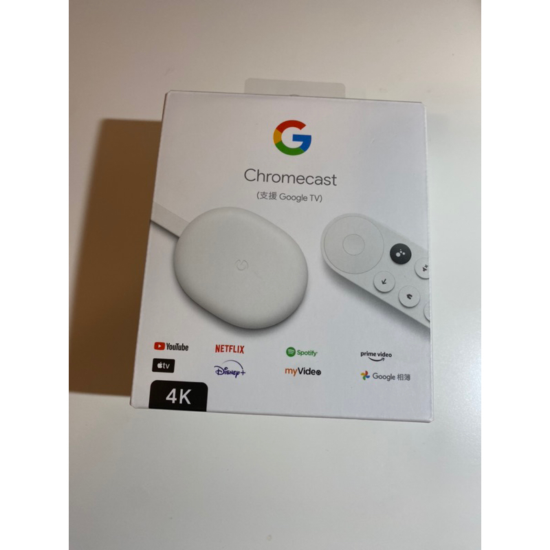 Google Chromecast 全新現貨 支援Google TV/Netflix/Disney+/Youtube