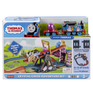 <正版台灣現貨>Mattel Thomas 湯瑪士小火車水晶峽谷冒險套裝 湯瑪士小火車 聖誕禮物