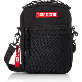 BEN DAVIS BDW-9235B-04 VERTICAL SHOULDER BAG 側背包 (黑紅色) 化學原宿