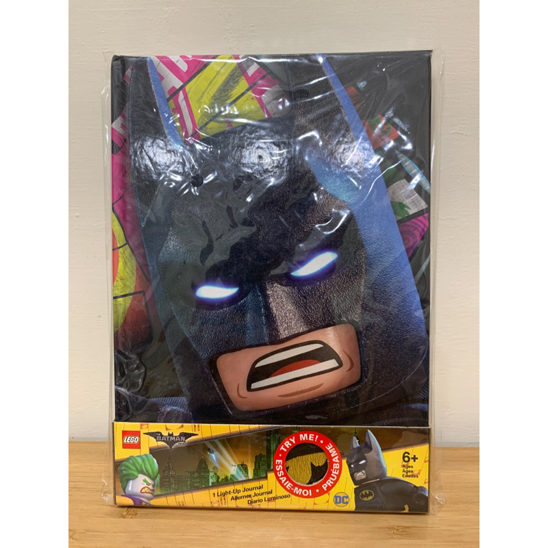 LEGO / 蝙蝠俠 / LED 發光筆記本 / Batman / 文具系列