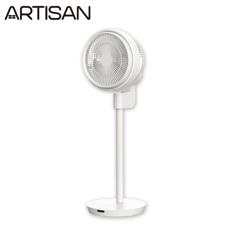 【二手】 ARTISAN 奧的思 12吋3D循環節能風扇 / 循環扇 第二代 LF1202 舒棉白 (白色)