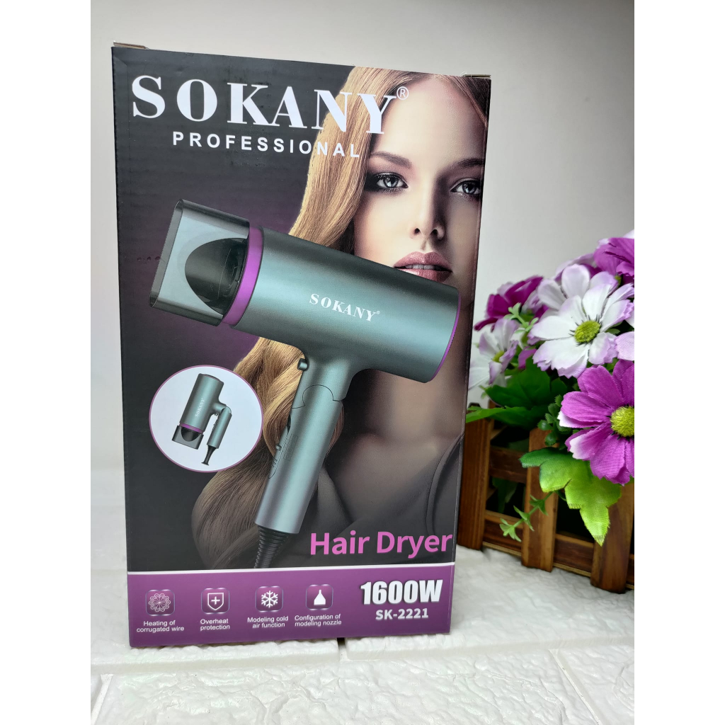 sokany hair dyer professional 220v