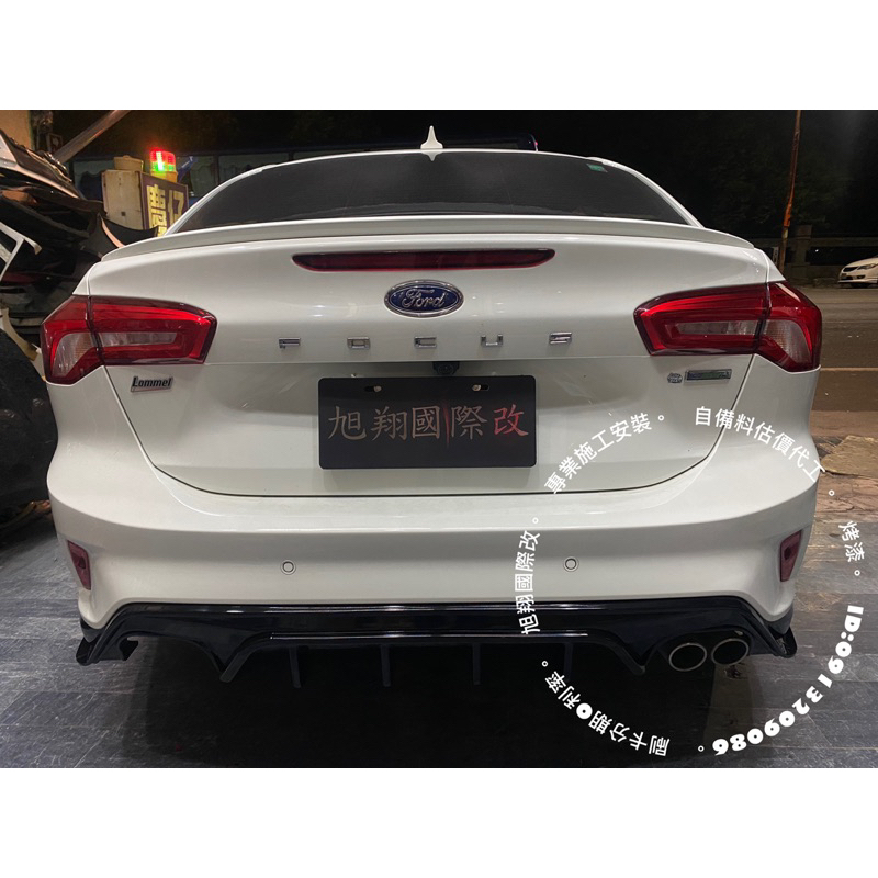 FORD FOCUS MK4 4D ST LINE NEW STYLE SF後下巴空力套件2019-2023