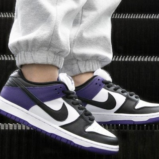 【吳公先生】Nike SB DUNK Low Court Purple 黑紫腳趾 運動 滑板鞋 BQ6817-500