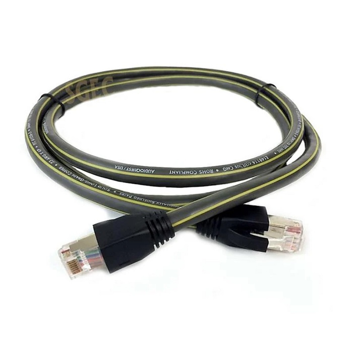 AudioQuest 美國 Pearl Cat600 手工網路線 加網路頭 2顆 CAT6 PLUGS 訂製款