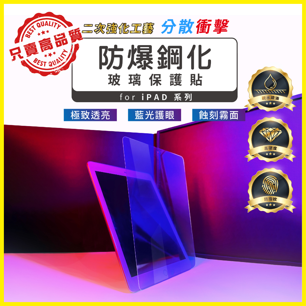 【買貴包退】ipad 保護貼 抗藍光 霧面 高清 Air Pro mini 3 4 5 6 7 8 9 10 11 13