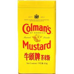 快速出貨｜🇬🇧牛頭牌芥末粉 454g 芥末粉｜Colman's mustard
