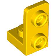 LEGO 6330893 73825 黃色 1x1x2 反向側接 托架