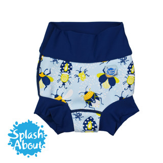 《Splash About 潑寶》 Happy Nappy Duo™ 銀離子3D雙層游泳尿布褲 - 蟲蟲家族